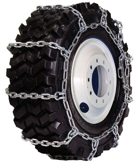 2 link skid steer tire chains|skid steer chains for sale.